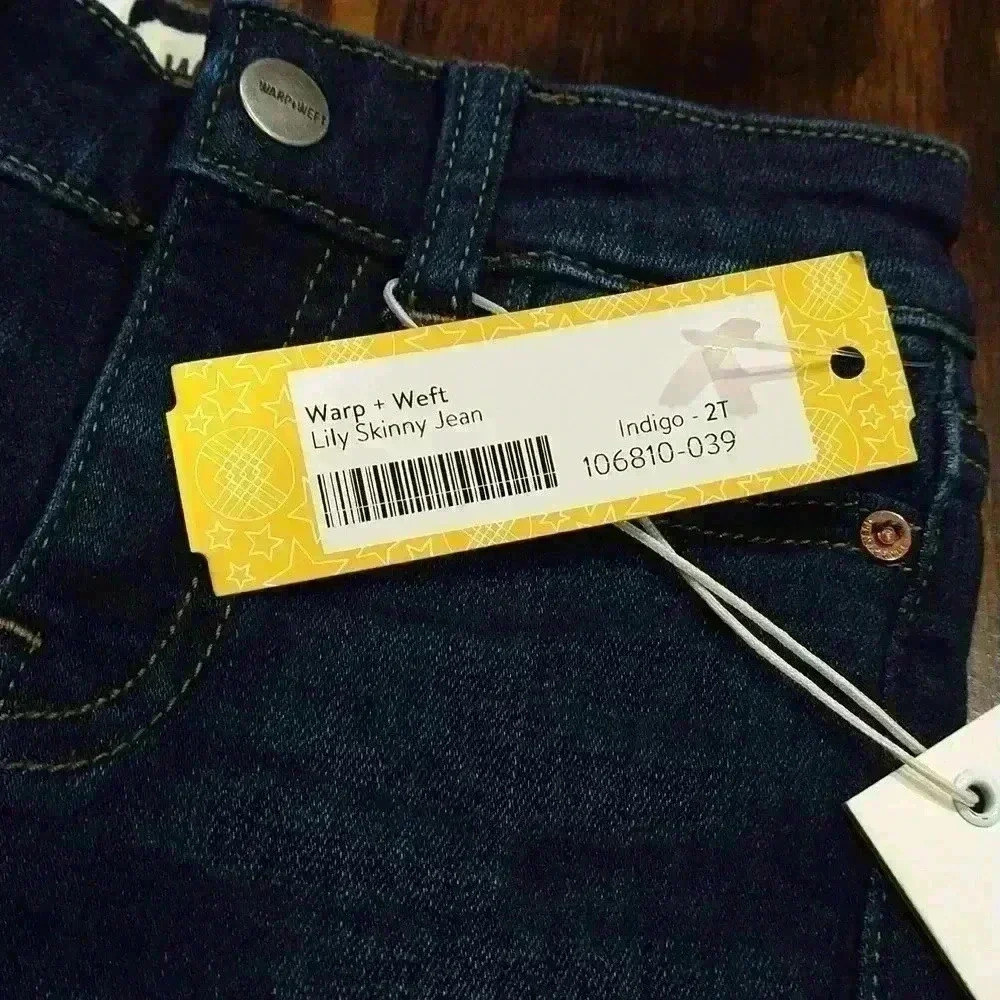 Denim Skinny Jeans 2T - Picture 2 of 6